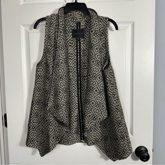 Sanctuary Montana open front draped vest, Medium, fall, autumn, office - Picture 1 of 10